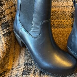 Dansko Black Heeled Boots